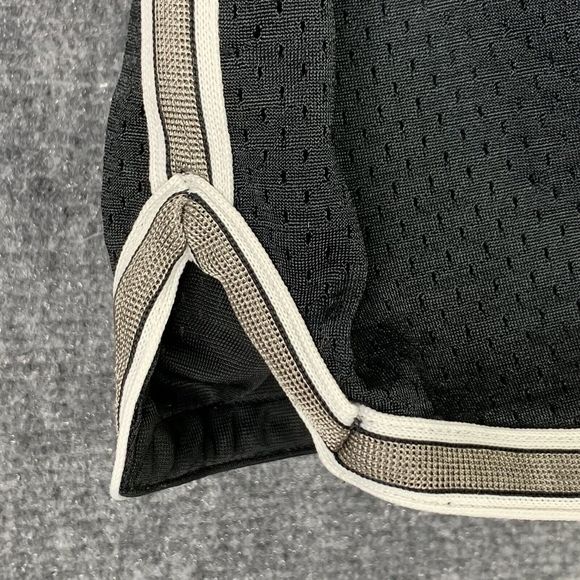 Nike Athletic Shorts Women Medium Running Curved Hem Mesh Stripe Side Lined - Picture 4 of 9